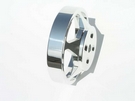 SERPENTINE PULLEY CHROME